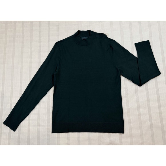 Perry Ellis Other - Perry Ellis Men's Long Sleeve Mock Neck Pullover Sweater Dark Sea Green-Medium